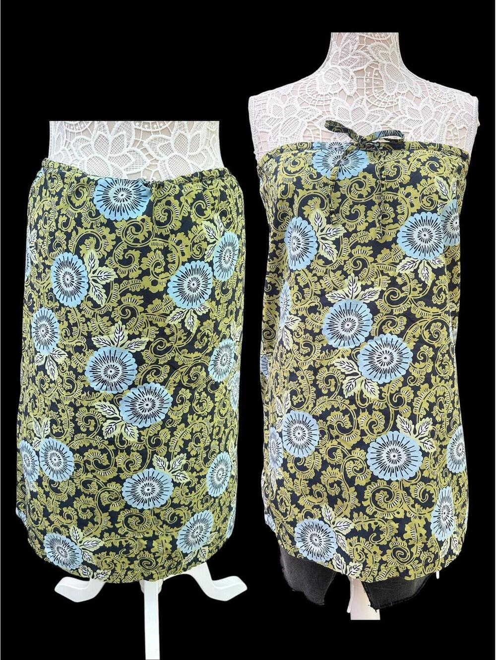 The Limited Floral Print Strapless‎ Dress/ Skirt